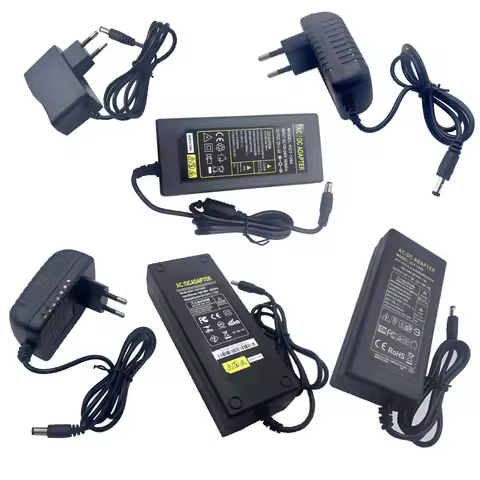 AC 220V To 5V 12V 24V Power Supply Adapter 1A 2A 3A 5A 6A 8A 10A Charger Universal Switching Power S
