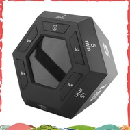 1 PCS Pomodoro Timer Productivity Timer Black Plastic 3, 5, 15, 30, 45, 60 Minute Preset Smart Count