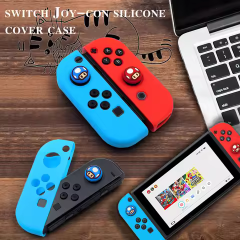 Nds Switch JoyCon Case Silicone Protective Case Compatible for Switch1/Switch OLED JoyCon Controller
