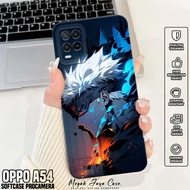 Softcase Hp Oppo A54 - Casing Oppo A54 Motif Gojo Satoru - Silicone Hp Oppo A54 - Case Hp Oppo A54 -