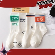 READYYY NEW ARRIVALS KK-51 women's thick cotton casual sports socks 1975 1977 socks imported from Ja