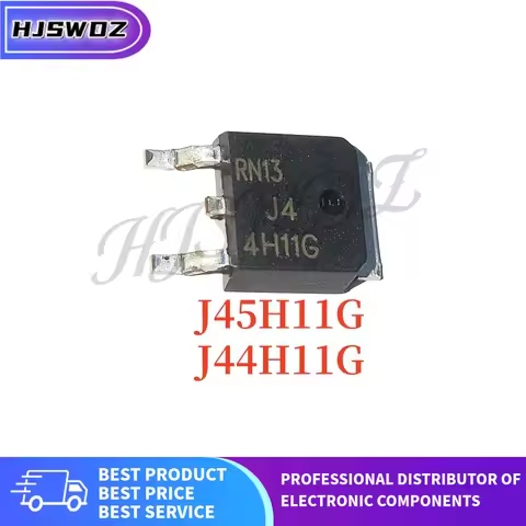 10PCS NEW J45H11G J45H11 45H11G 5H11G 45H11 J44H11G J44H11 44H11G 4H11G 44H11 TO-252 transistor elec