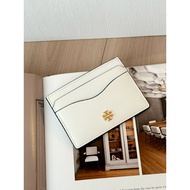TORY BURCH PATENT EMERSON CARD CASE WHITE 100% AUTHENTIC READY STOCK MALAYSIA