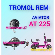 Aviator at 225 brake drum Aviator at 225 electric bicycle brake pad housing