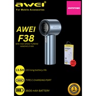 Awei USB Handheld Fan Blue