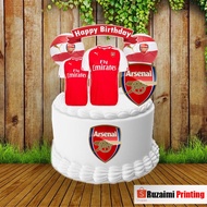 Arsenal Cake Topper 001