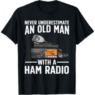 Ham Radio For Grandpa Men Amateur Radio Ham Operator T-Shirt