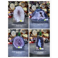 Mini agate geode crystal cave below RM100 mini Small crystal cave RM45 Minimum Welfare ️ johorbahru 