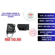 TPV AC Adapter ADPC1245 12Vdc 3.75A Power Supply Charger 5.5*2.5MM