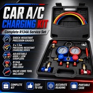 Freon Pressure Gauge AC Manifold Gauge Set Meter Fluoride Aircond Gas Meter Car Aircon Manifold Gaug