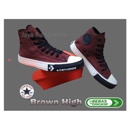 Converse 70s Logo High Premium Brown Shoes