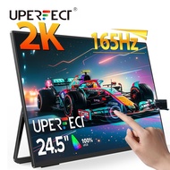UPERFECT UMax 24 - 24.5‘’ Touch Screen Portable Monitor 2K 165Hz for Laptop  UHD 2560*1440 IPS Usb T