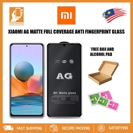 Xiao Mi 12TPro/12T/12Lite/11TPro/11T/11Lite/10TPro/10T/9TPro/9T/9SE/9/8Lite/8 AG Matte Full Glass