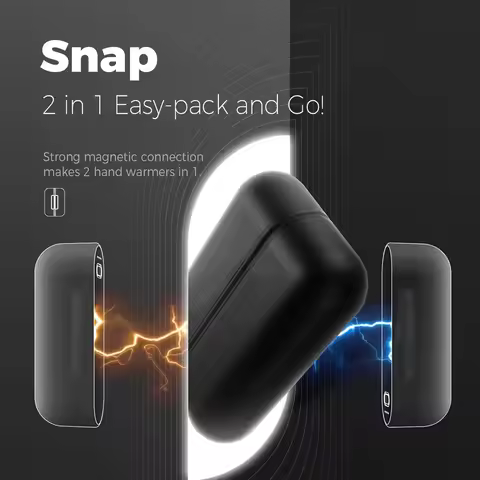 Rechargeable Magnetic Hand Warmers Strong Magnetic Reusable Rechargeable Hand Warmers 2in1 Magnetic 