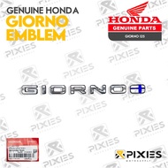HONDA GIORNO EMBLEM SIDE COVER EMBLEM FOR GIORNO 125