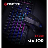 FANTECH KX-302 MAJOR GAMING KEYBOARD AND MOUSE COMBO SET FANTECH COMPUTER GAMING MOUSE AND KEYBOARD