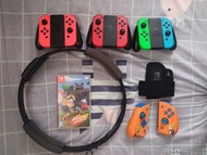 Switch RingFit, Switch Joy Con (Party Game 必備)