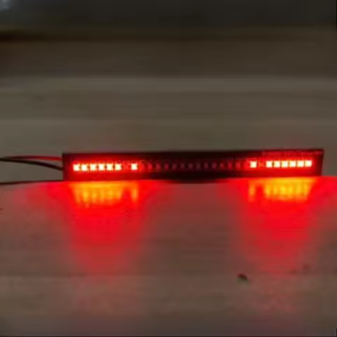 LED scanning light diy modified warning light for 1/10 1/8 RC Crawler Car TRX4 Defender AXIAL SCX10 