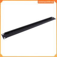 [WishshopeehhhMY] 1U 19" Rack Mount Network Brush Tidy Panel