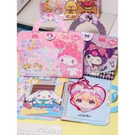 21 Page Sticker Set Including Dressing, Coloring, Makeup, Making Pieceg For Sanrio, Kuromi, My Melod
