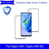 Phone Tempered Glass Screen Protector For Oppo A95 / Oppo A95 5G Accessory Parts.