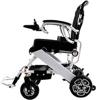 Lightweight for home use Brushless Electric Wheelchair Lightweight and Foldable Frame Attendant-Propelled Wheelchair Portable Transit Travel Chair for Disabled People