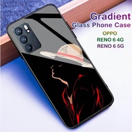 gr7 [H10] Softcase Kaca Oppo Reno 6 4G/5G - Casing Hp Oppo Reno 6