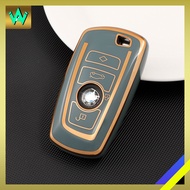BMW 2 3 4 5 6 7 Series X3 X4 Key Cover Case Sarung Kunci Kereta F22 F45 F46 320i 328i F32 F33 528i 7