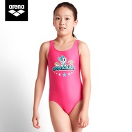 ARENA Arena ชุดว่ายน้ำสำหรับเด็กกันแดดเด็กผู้หญิงน่ารักพิมพ์ลายชุดว่ายน้ำบริสุทธิ์ขนาดใหญ่น้ำพุร้อนชุดว่ายน้ำ