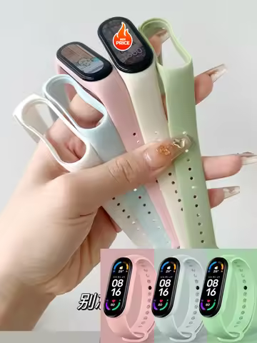 Official Watchband for Xiaomi Mi Band 7 6 NFC bracelet silicone Sport wristband Miband 7 for correa 