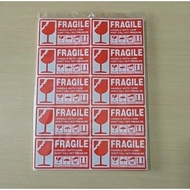 500pcs Fragile Sticker / Fragile Sticker 9×5cm / Label Sticker Fragile /Fragile Sticker Handle With 
