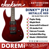 Jackson Dinky JS12 MRD Electric Guitar Metallic Red