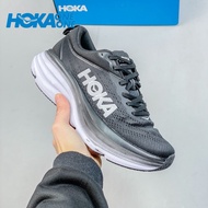 Hoka One One Bondi8 For Men And Women Shoes Hoka Versatile Fashionhoka Having Good Impact Resistance Walking Outdoors Sport Shoes