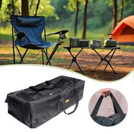 Amuzocity Large Duffel Bag Camping Equipment Storage Bag Zippered Black Handbag 55L