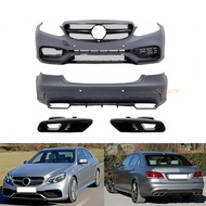 Full set E63 AMG look bodykit front bumper rear bumper with grille for Mercedes Benz E Class W212 20