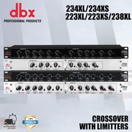 DBX 234XL/234XS/ 223XL /223XS  Stereo 2 way/3 way / 4way Crossover (There is a choice of black and w
