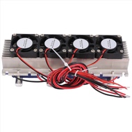 288W Thermoelectric Peltier Refrigeration Cooler DC12V Semiconductor Air Conditioner Cooling System 