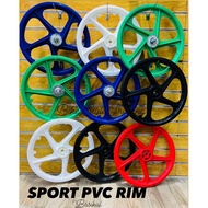 BMX Sport Rim basikal 20" LAJAK BICYCLE RIM / 20'' PVC RIM BICYCLE RIM BASIKAL (SEPASANG)