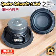 Speaker Subwoofer 6 inch SHARP