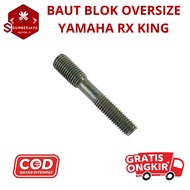 MESIN Original Rx King Oversize 12X14 Engine Block Bolts Rx K Cylinder Cop Embedded Bolts Fiz R/