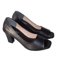 Giày cao gót hở mũi gót vuông 7 phân có big size