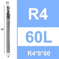 เอ็นมิลคาร์ไบด์ หัวบอล แข็ง70HRC - Carbide End Mill Ball Nose