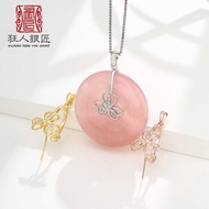 925 Silver Clip Buckle Pendant Buckle Jade Safe Buckle Clip Buckle Jade Jade Pendant Clip Buckle diy