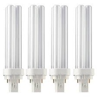 4PCS X PHILIPS 18W PLC G24 BULB