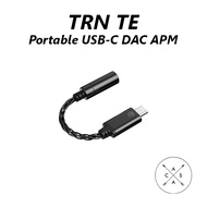 Trn TE Portable DAC/AMP USB-C to 3.5mm Dongle KTMicro Chip Mic Support