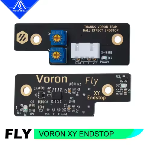 Mellow 2pcs High Sensitivity Voron 2.2/Voron 2.4 Hall Effect Endstop Limit Switch For X/Y Axis