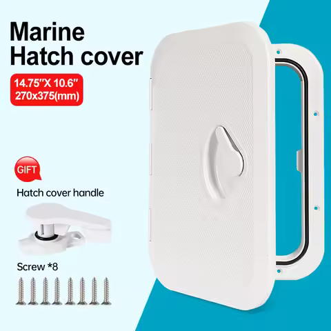 Marine Deck Access Hatch - Rectangular Deck Cover, Inspection Hatch, Hatch Cover, Boat Access Hatch,