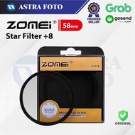 ZOMEI 58mm Star Filter +8 Points 58 mm
