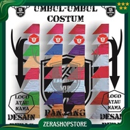 Colorful Flags (Costume Logo) 2,7 Meters
