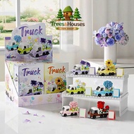 B68 mini flower truck assembly toy